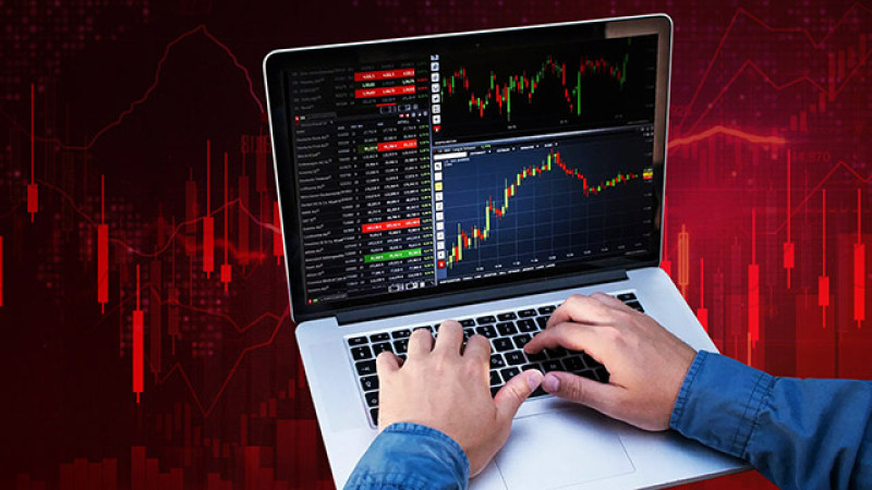 Smart trading bot illustration